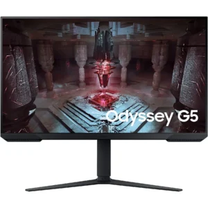 Monitor gaming Samsung Odyssey G5 – display curvo con immagine futuristica e cornice sottile