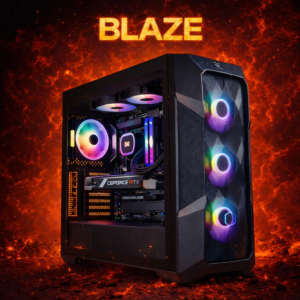BLAZE – RTX 5060 Ti 16GB | Ryzen 7 7700X | 16GB DDR5 | 1TB NVMe