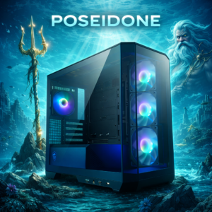 POSEIDONE – PC Gaming Estremo Ryzen 7 9800X3D / RTX 5080 16GB / 32GB DDR5