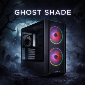 GHOST SHADE – Ryzen 5 7600X | RTX 5070 | 32GB DDR5 | Liquid 240mm | Lancool 216 RGB