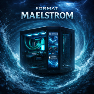 MAELSTROM – Ryzen 7 7800X3D, RTX 5070 Ti 16GB, 32GB DDR5 6000MHz, SSD NVMe 1TB, AIO 360mm