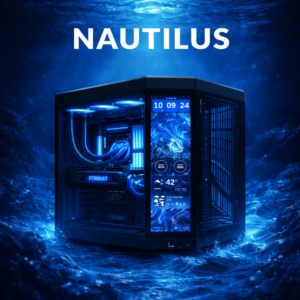 NAUTILUS – Ryzen 9 9950X3D / RTX 5080 / 64GB DDR5 / 2TB NVMe