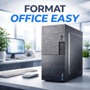 FORMAT OFFICE EASY – PC Desktop Ufficio Essenziale | Windows 11 Pro