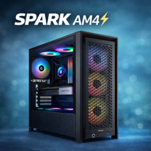 🔥 SPARK AM4 – Ryzen 5 5500 / RTX 5050 8GB / 16GB DDR4 / 512GB NVMe