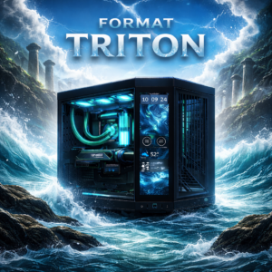 – TRITON - Ryzen 9 9900X | RTX 5080 | 32GB DDR5 | 2TB NVMe | HYTE Y70